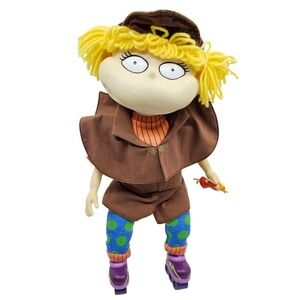 Rugrats Angelica Doll 15" Safari Detective on Roller Blades 1999 Vintage Viacom